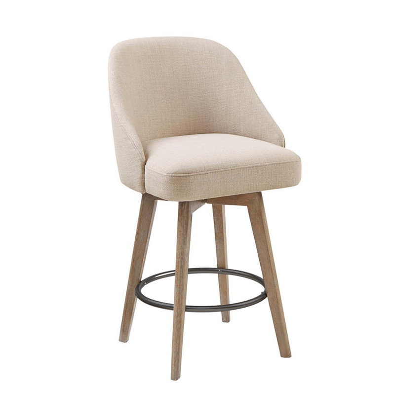 Tabouret de comptoir avec siège pivotant