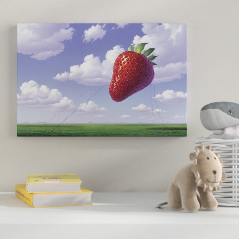 Strawberry Field, impression sur toile, H 16 po x l 24 po