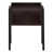 Plateau en bois espresso / base noire