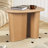 Tapered Tabletop Side Table