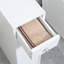 Armoire de rangement autoportante étroite compacte, organisateur de salle de bain, porte-papier hygiénique avec tiroirs