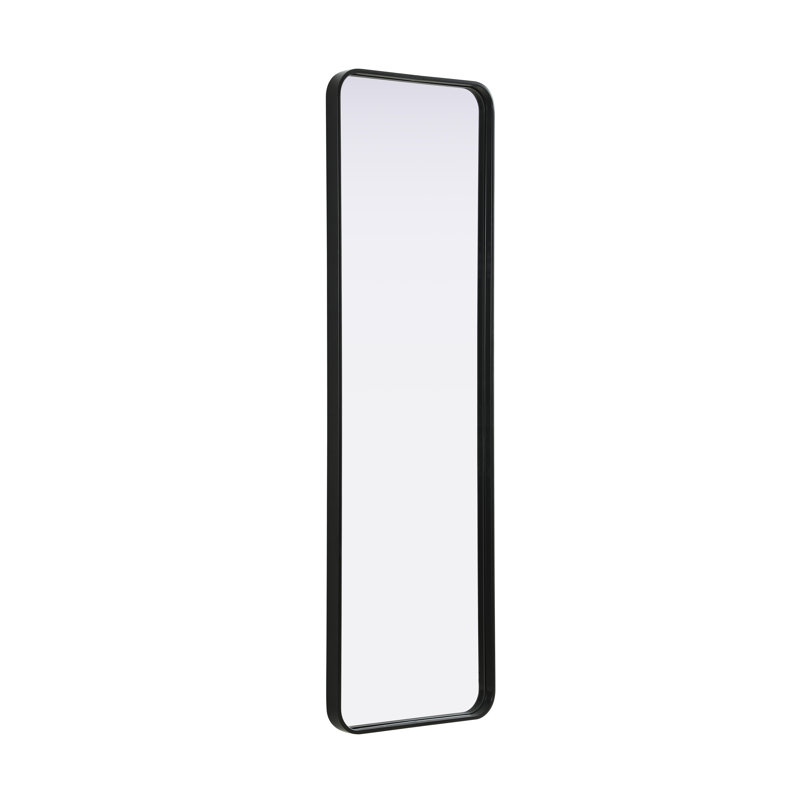 Erath Contour Metal Mirror, 60" x 18", Black