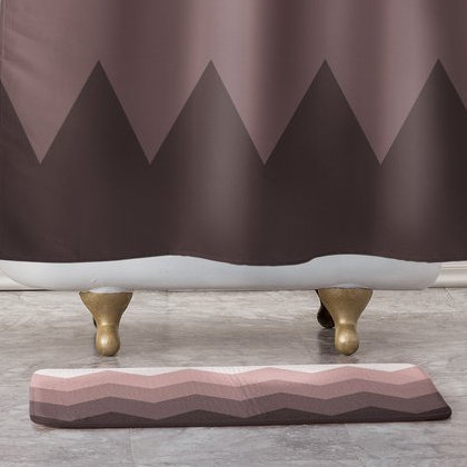 Tapis pour salle de bain blushing peaks