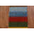 One-of-a-Kind 2'8" x 9'10" New Age Runner Wool Area Rug in Blue and Red