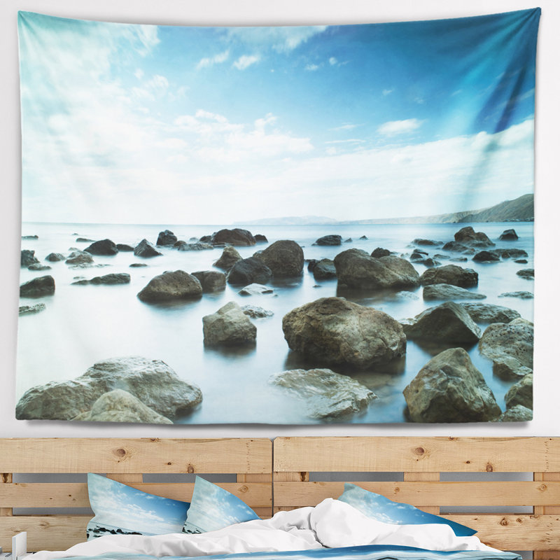 Tapisserie «Sleeping Sea Under Blue Sky», H 32 po x l 39 po