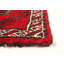 Tapis décoratif en laine noué à la main de conception unique 3 pi 11 po x 6 pi 11 po noué à la main new age