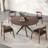 Crossroads 47.2"  Round Wood Table-1614798362