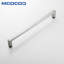 Porte de douche à double coulissement lisse sans cadre avec verre transparent de 3/8 po (10 mm) de 61 à 67 po x l 76 po Opal Mirage MCOCOD-98947150