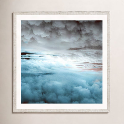 Glacier Painted Clouds by Caleb Troy