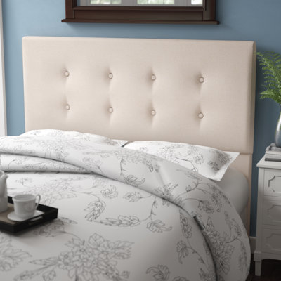Bates Upholstered Linen Panel Headboard