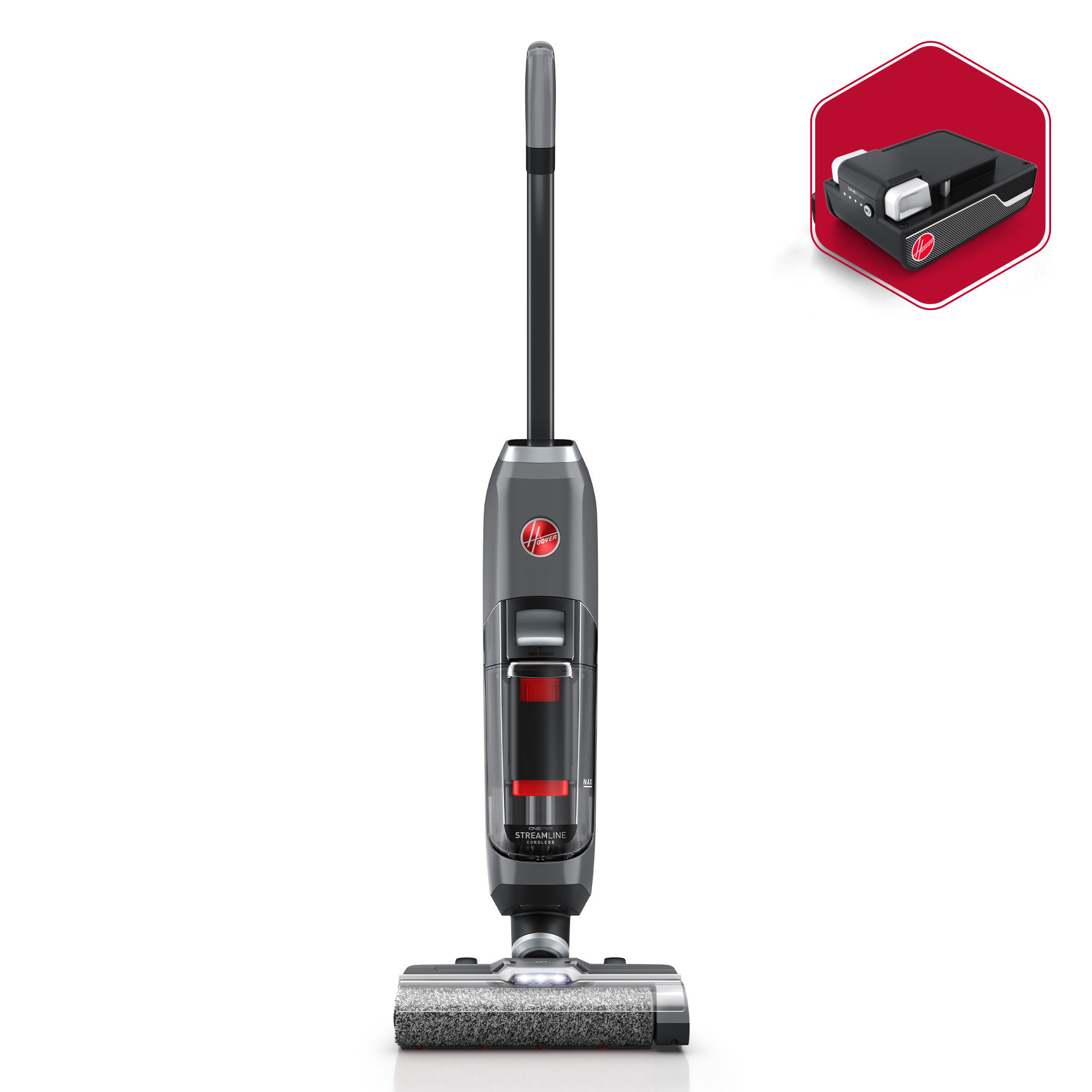 Bundle of factory 2 HOOVER ONE POWER 1 CORDLESS BLADE VACUUM AND1 SPOTLESS GO GLEANER