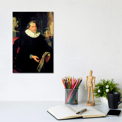 Portrait Of Ludovicus Nonnius, C by Peter Paul Rubens - Wrapped Canvas Painting