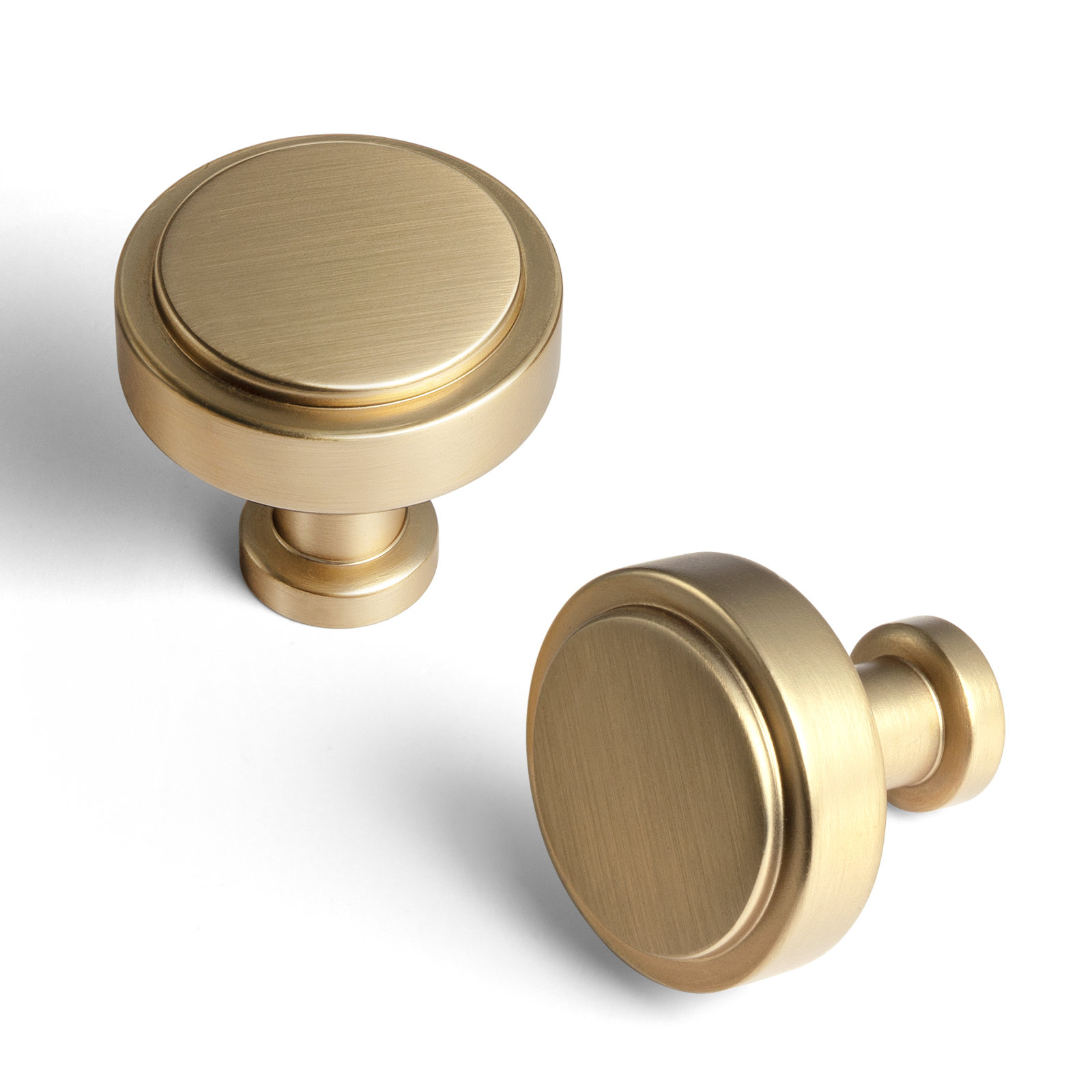 Circle Cabinet Knob Multipack, Champagne Bronze, 1.2"