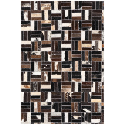 Tapis brun Isidore