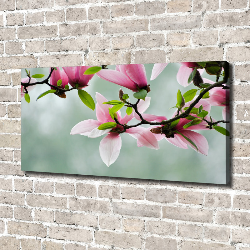 Magnolia - No Frame Print on Canvas