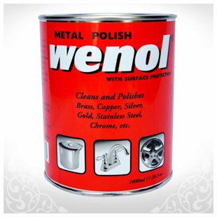 Wenol Original Formule nettoyant pour métal / poli, rouge (1000 ml / 39,3 oz liq.)