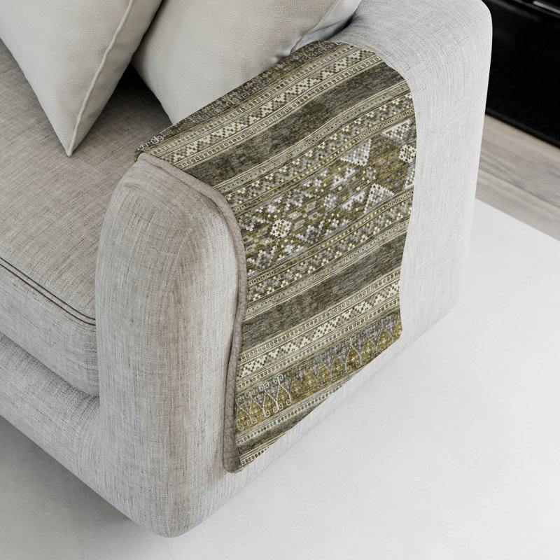 Jeté Sherpa ASB714 Southwest Addison, Taupe