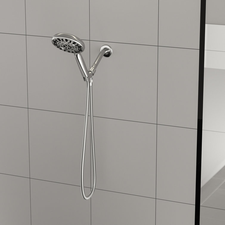 4.7" Multi Function Rain Dual Shower Head