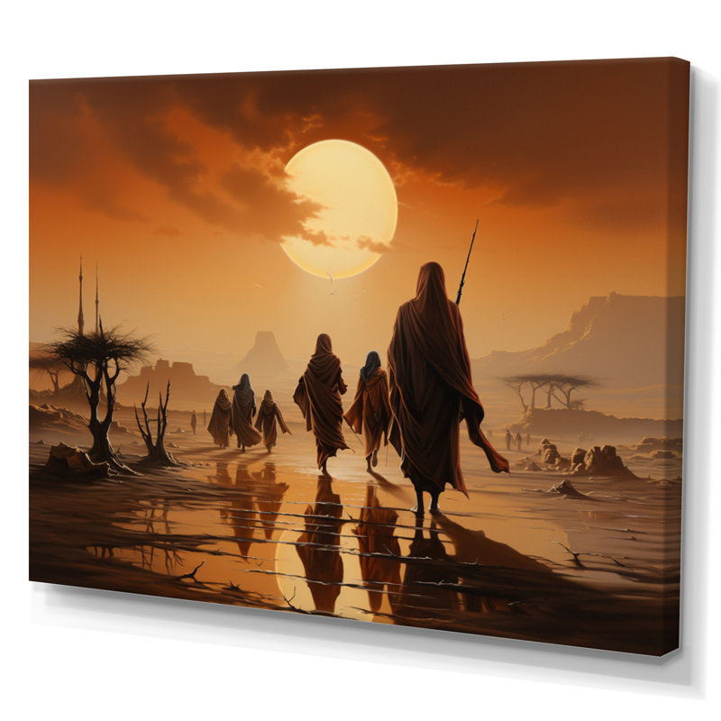 " Islam Art Journey To The Faith II ", H 12 po x l 20 po, Toile tendue