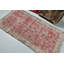 Tapis rétro rouge turc fait à la main avec un style antique parfait pour un décor rustique