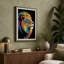 Bold Lion Head Modern 1 Piece Wrapped Canvas Wall Art-2058164942-2058164943