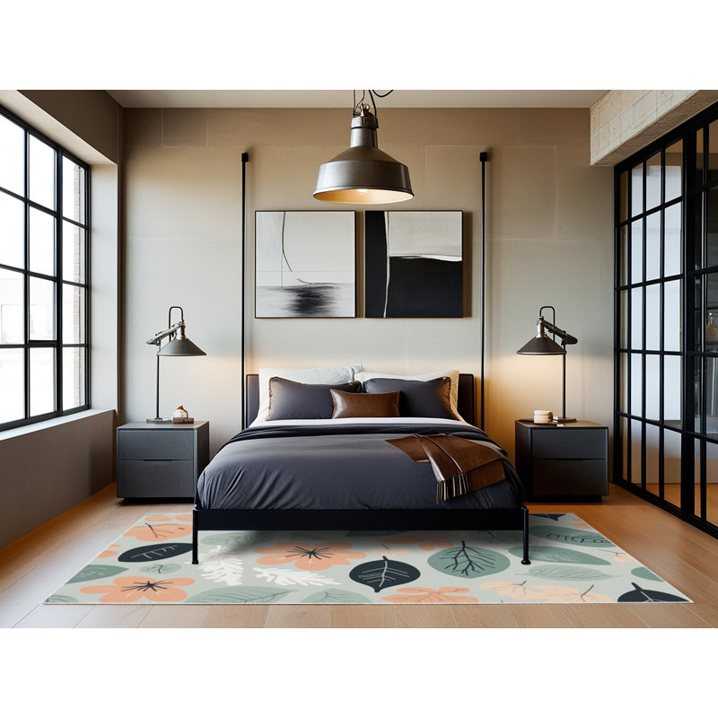 Ivy Harmony Rug, Round 7'