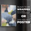 Soft Indigo Atmosphere I - Impression sur toile seulement - NON-CADRE