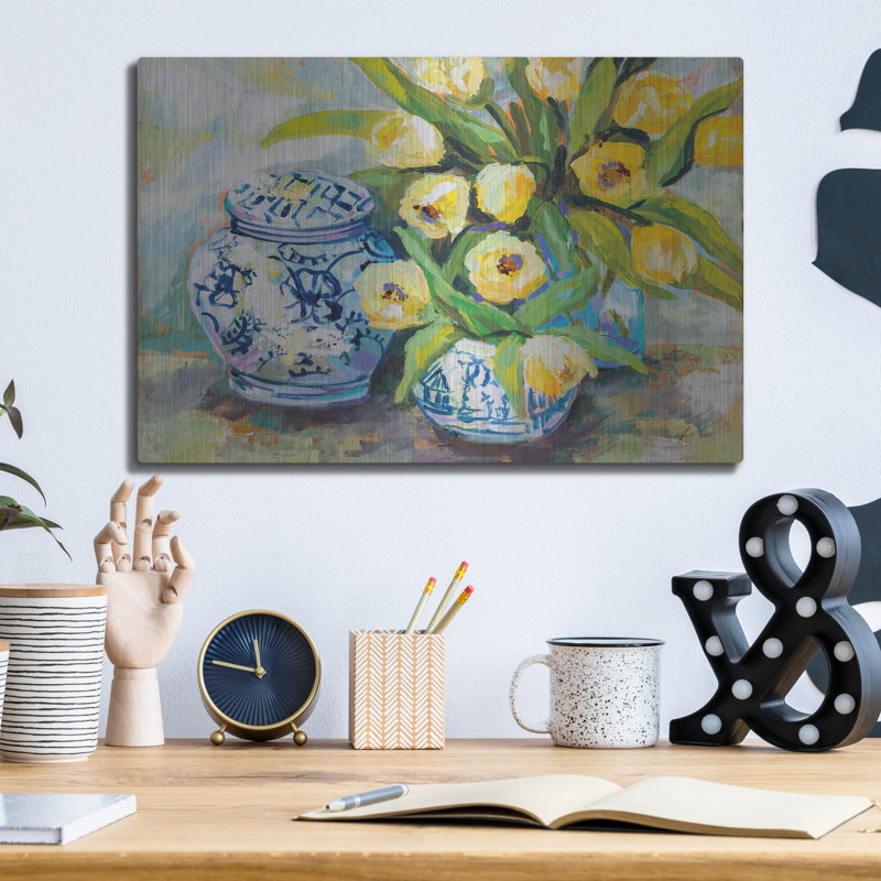 «Tulips Chinoiserie» par Jeanette Vertentes