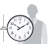 Farragut Office Round Plastic Wall Clock 18 Inches-48543646