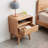 Nightstand,Ideal for Bedrooms and Small Spaces