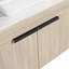 Ensemble de meuble-lavabo flottant 30 po avec lavabo en céramique 30 po Modern Design
