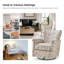 Fauteuil berçant et pivotant Arching-830315915