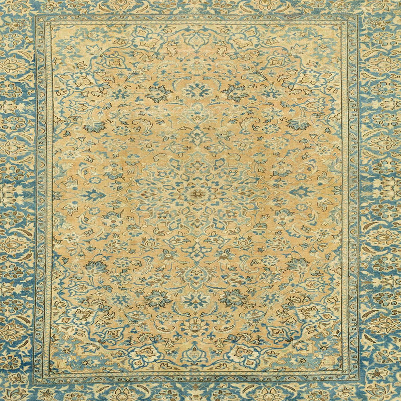 Abstract Indoor Rug, Square 7'