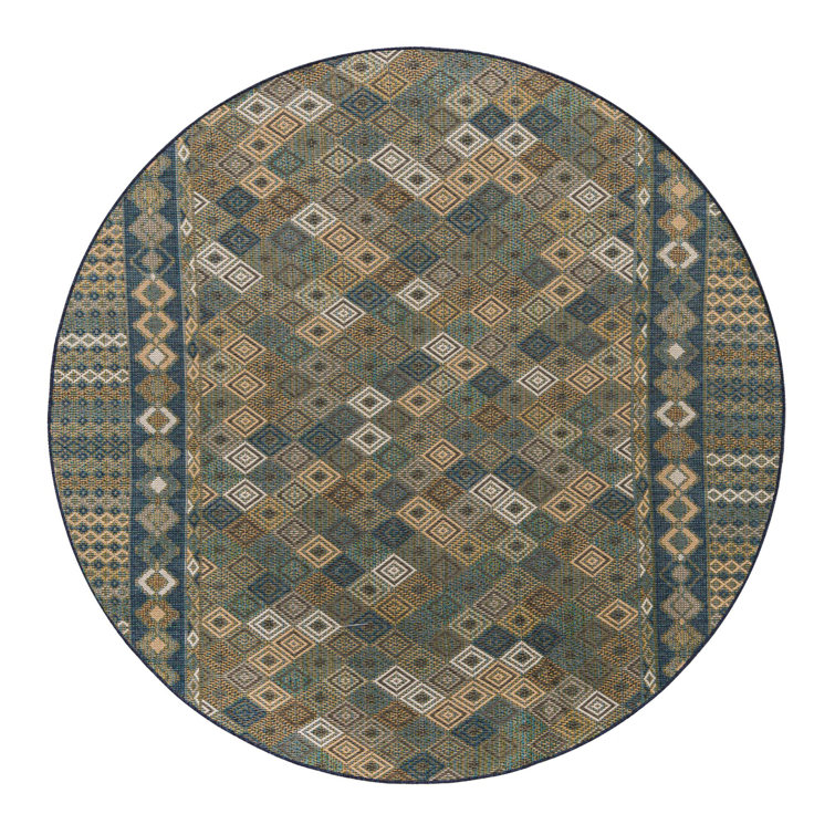 Jacole Offee Indoor/Outdoor Rug