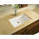 Ladena® Vitreous China Rectangular Undermount Bathroom Sink with Overflow