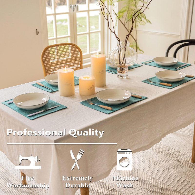 Polyester Placemat, Peacock