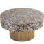 Table basse avec plateau en nacre