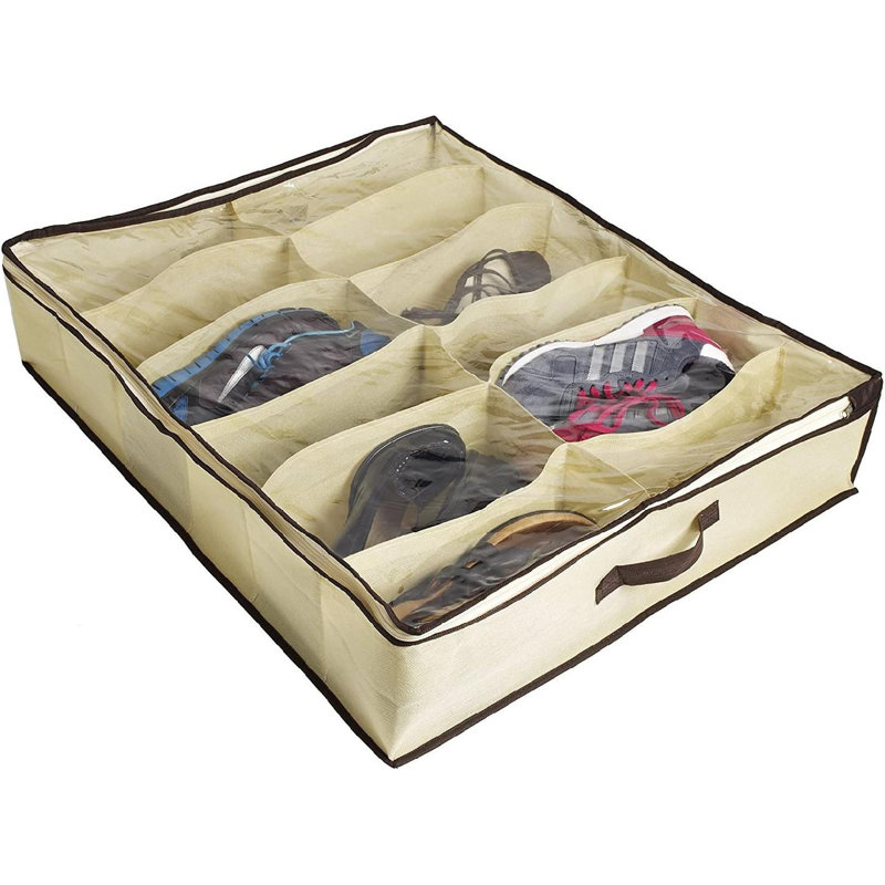 Rangement de chaussures sous le lit
