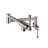 Folding Double Handle Kitchen Faucet With Accessories
