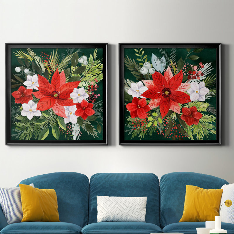 Heaven & Nature I Heaven and Nature I - Ensemble de 2 reproductions de cadres photo, H 34,5 po x l 69 po x P 1,5 po