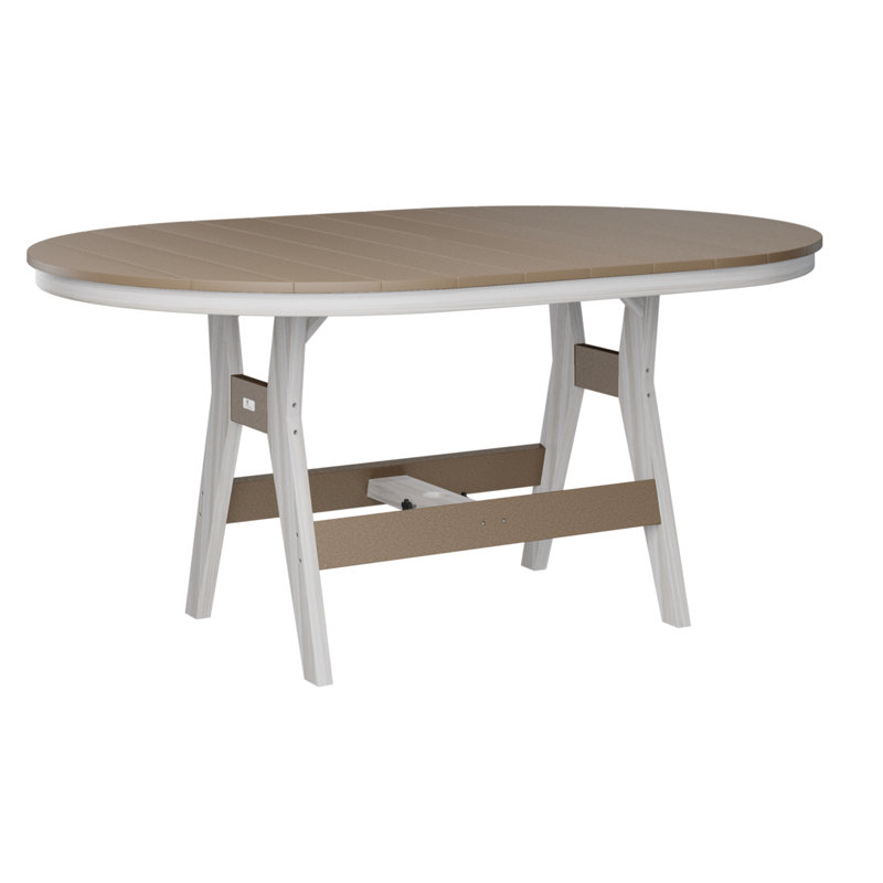 Table de salle à manger de Berlin, Bois vieilli, Coquille de mer