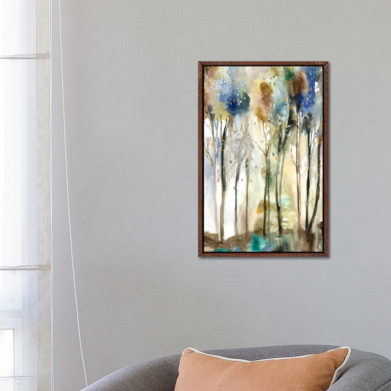 Standing Tall I by Allison Pearce - Painting on Canvas, 66.04 cm H x 45.72 cm W, Classic Brown Wood Framed Canvas