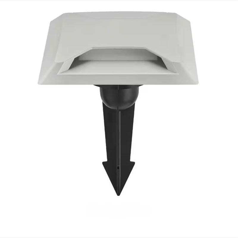 Lumière carrée basse tension argentée 150 lumens, 3000K