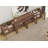 4 In 1 TV Stand For Tvs Up To 120 Inches, Modern TV Console With Glass Doors And 2 Drawers, Media Console With Adjustable Shelf For Living Room, Bedroom-1021731309