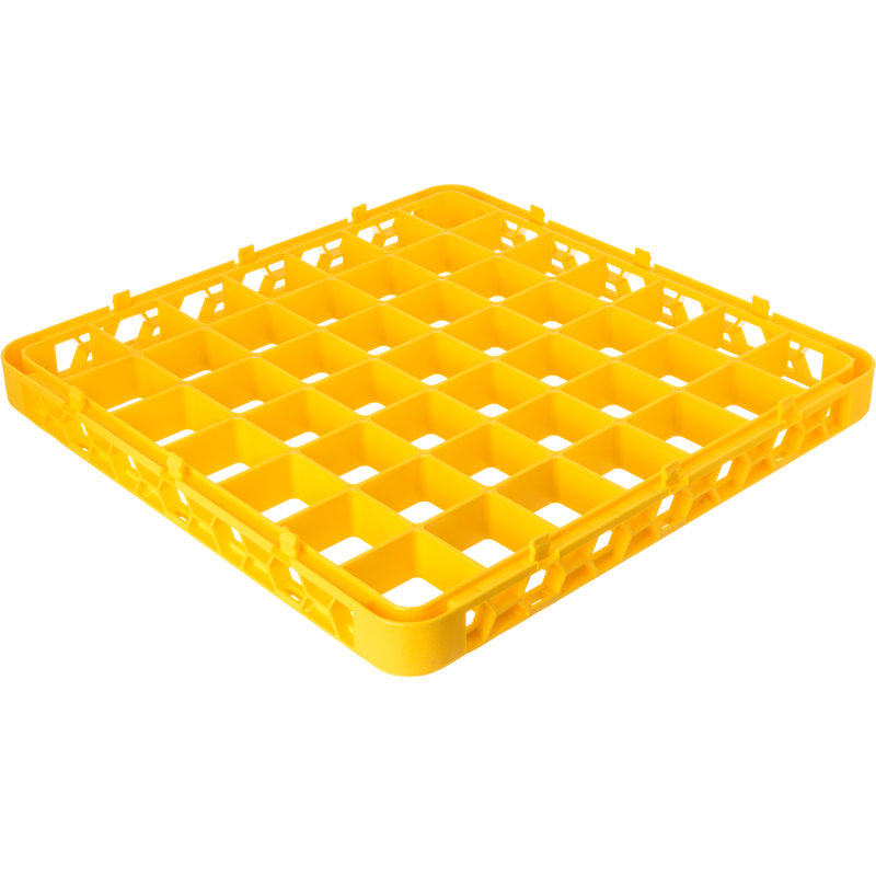 Support en verre, Jaune