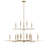 20 - Light Dimmable Tiered Chandelier