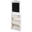 Free Standing Chalkboard with 3 Display Shelves-1064116698