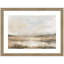 «Neutral Abstract Landscape» par The Creative Bunch Studio, reproduction d'art encadrée