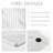 Guein Rectangle Natural Marble Tray,Bianco Carrara