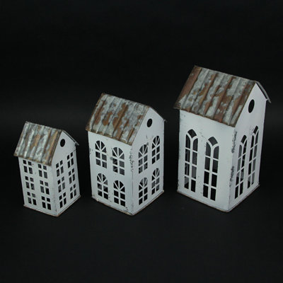 11.75'' H Metal Tabletop Votive Holder